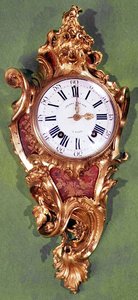 ساعة حائط ذات حوامل ، c.1700 بواسطة بيير لو روي